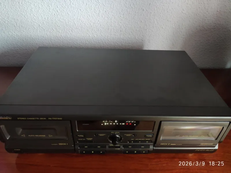 Amplificador y Doble Pletina Technics Negro afbeelding 4