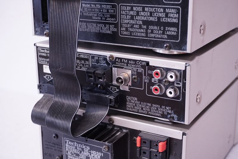 Sistema Hi-Fi Technics HD301 Japan 90s afbeelding 20