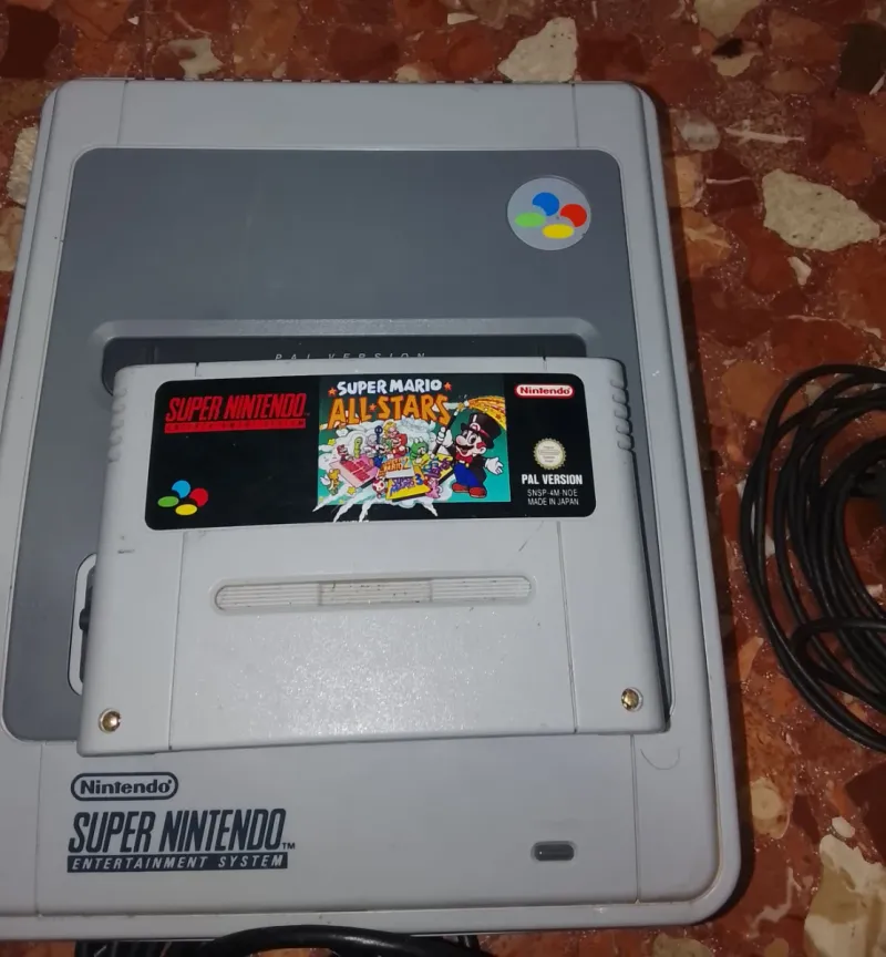 Super Nintendo + Super Mario All-Stars + 1 mando afbeelding 2