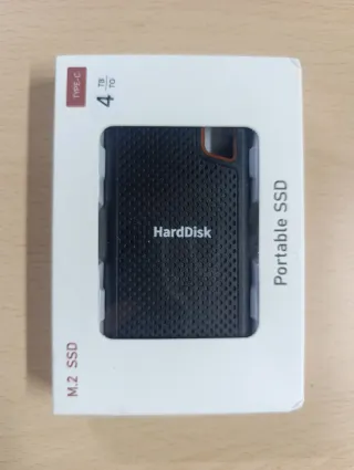 Disco Duro SSD Externo 4TB Tipo-C