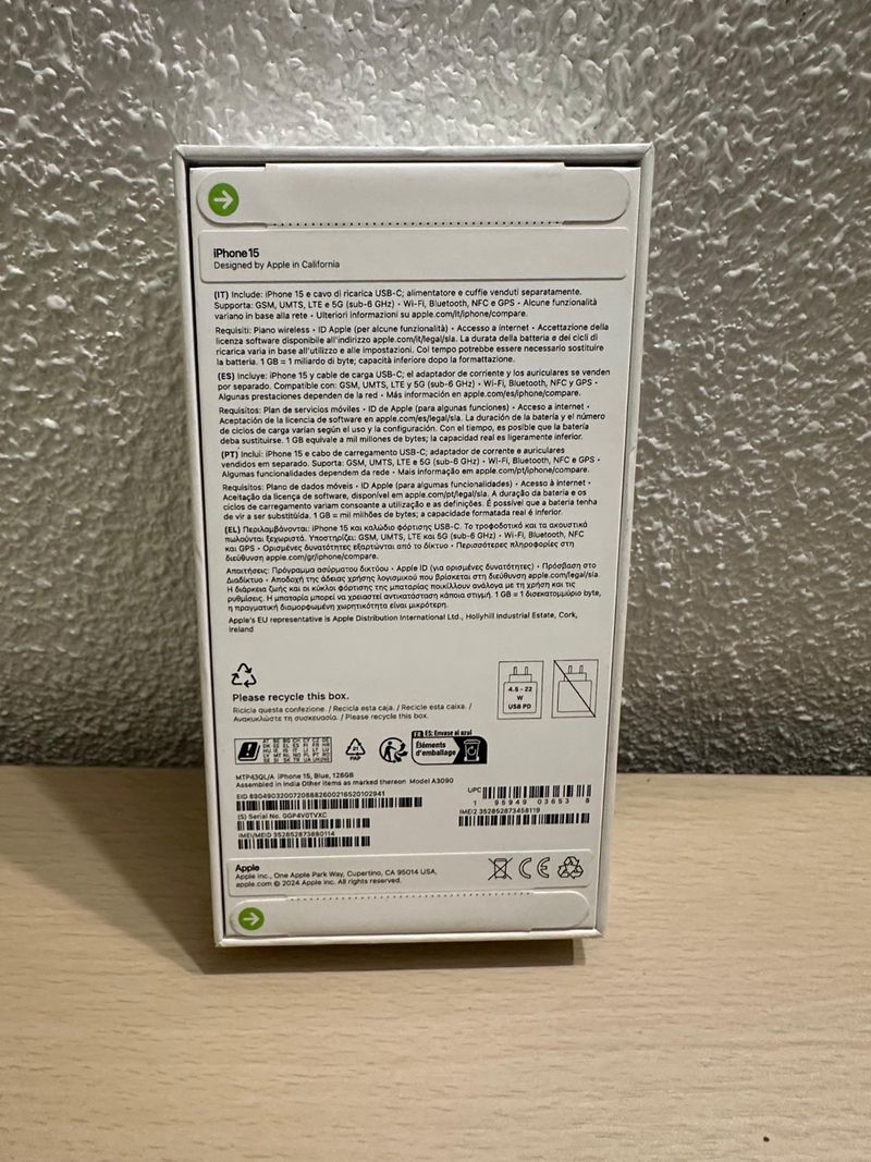 iPhone 15 PRECINTADO 1 AÑO DE GARANTÍA afbeelding 3