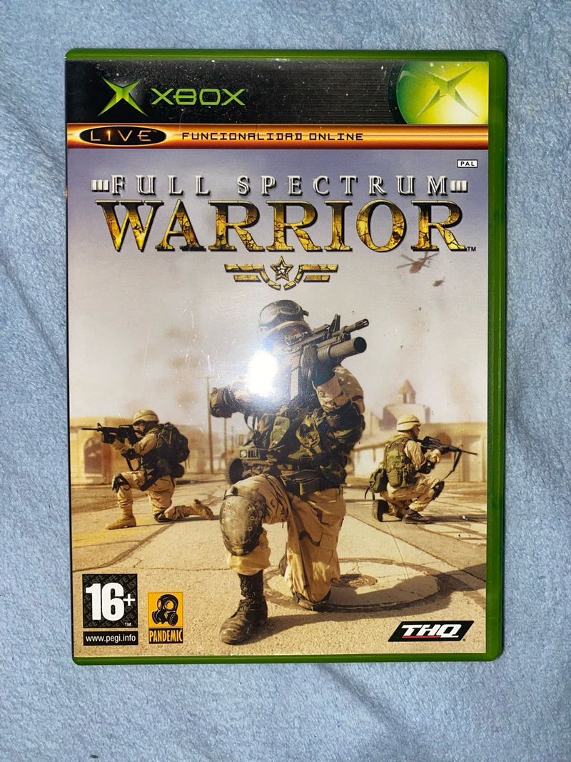 Full Spectrum Warrior Xbox Pal España