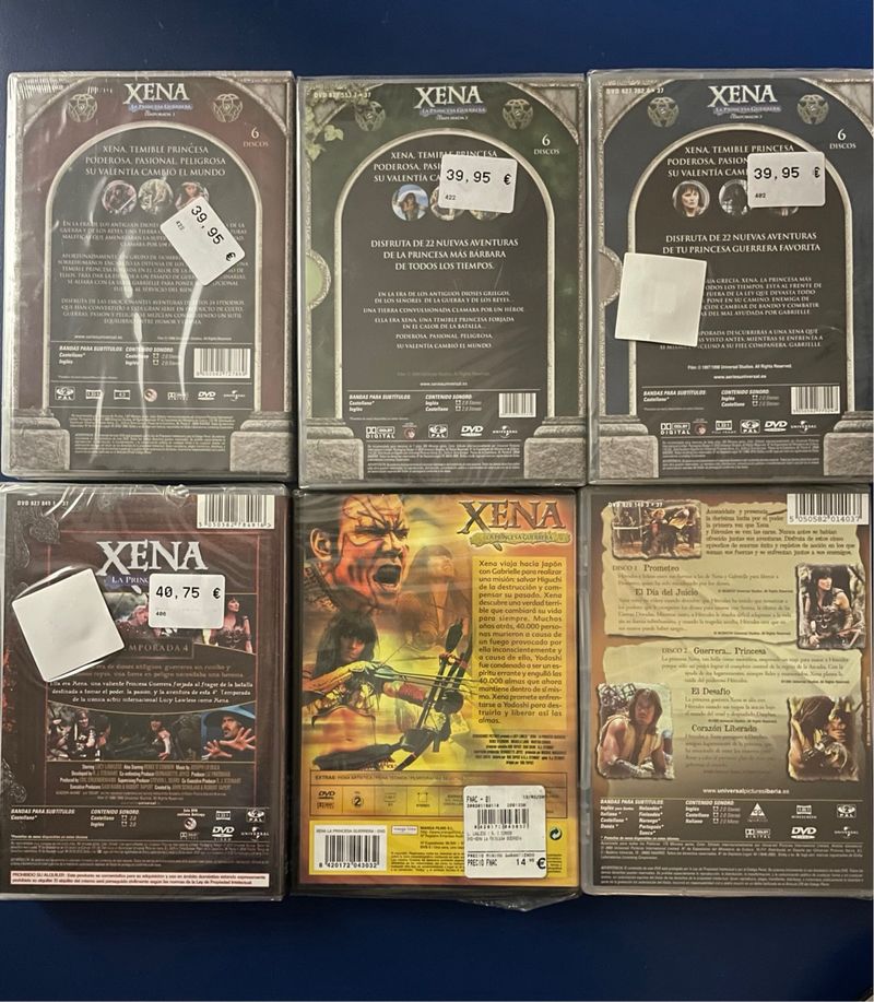 Xena: La Princesa Guerrera DVD (precintados) afbeelding 2