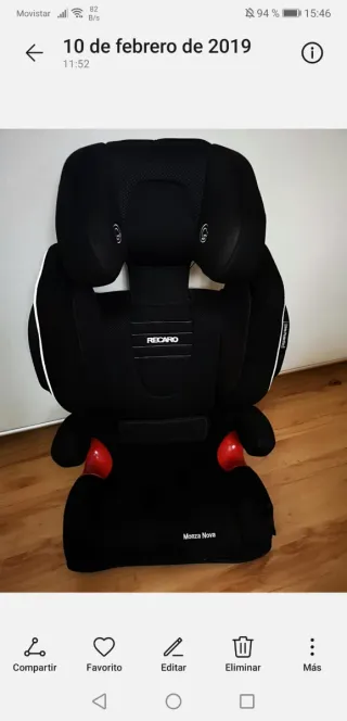 Silla de coche RECARO Monza Nova