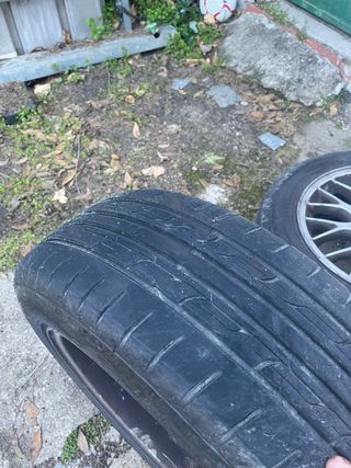 Llantas BMW E90 r16 con neumáticos