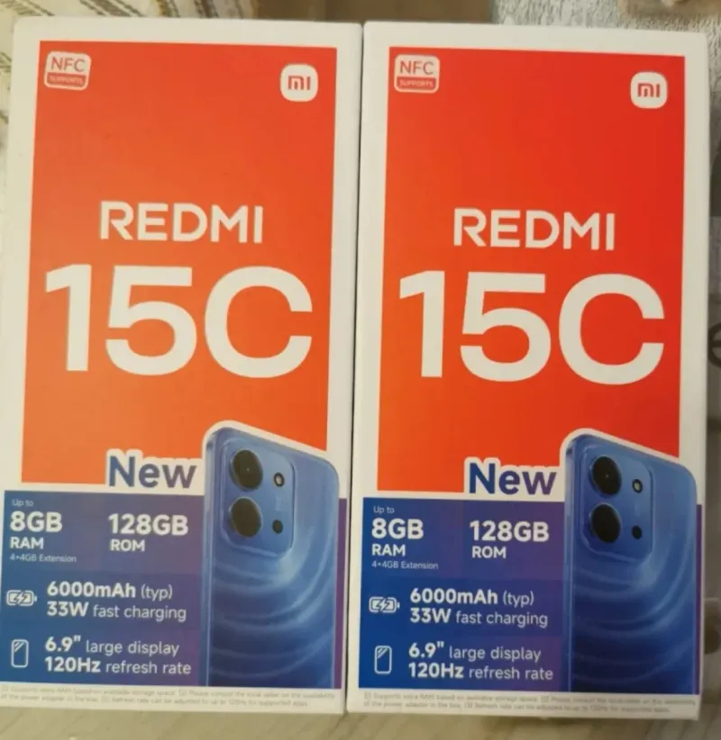Xiaomi Redmi 15C 128GB negro NFC