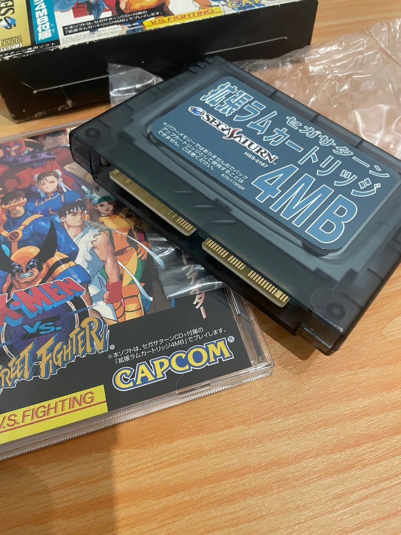 X-MEN VS STREET FIGHTER SEGA SATURN afbeelding 3