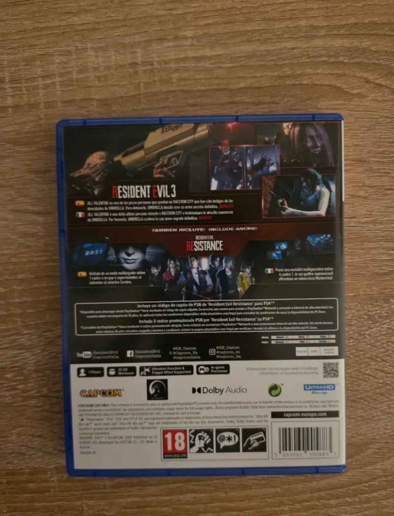 Resident Evil 3 Remake PS5 afbeelding 2