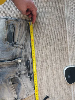 Jeans Religion Talla 33 Gris Moto