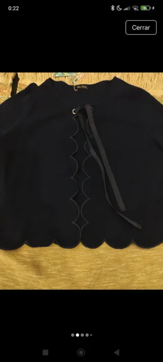 Chaqueta Pilar Prieto Azul Talla XL