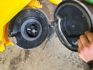 Cajón y selector sembradora John Deere