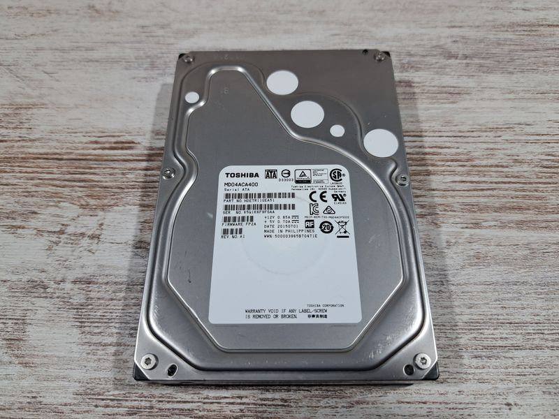 HDD 3,5" 4TB Toshiba (SATA3) MD04ACA400