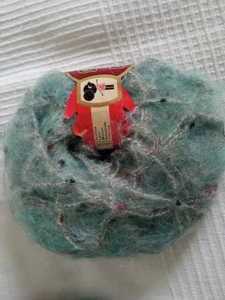 12 Ovillos Lana Torredemer Austria Gris verdoso