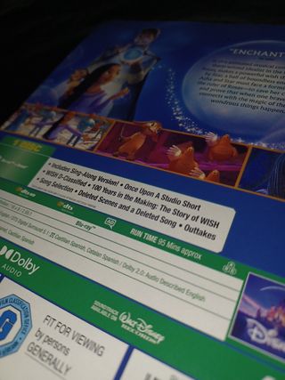 Wish Steelbook Blu-ray