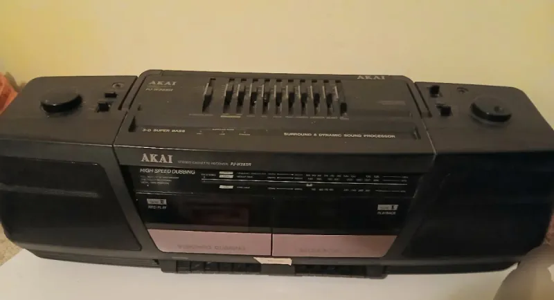 Receptor estéreo de cassette Akai PJ-W28SR