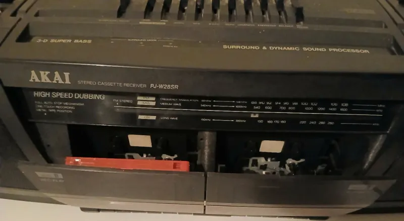 Receptor estéreo de cassette Akai PJ-W28SR afbeelding 5