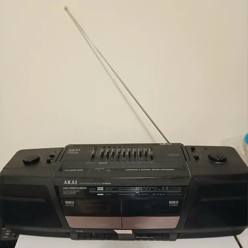 Receptor estéreo de cassette Akai PJ-W28SR afbeelding 6