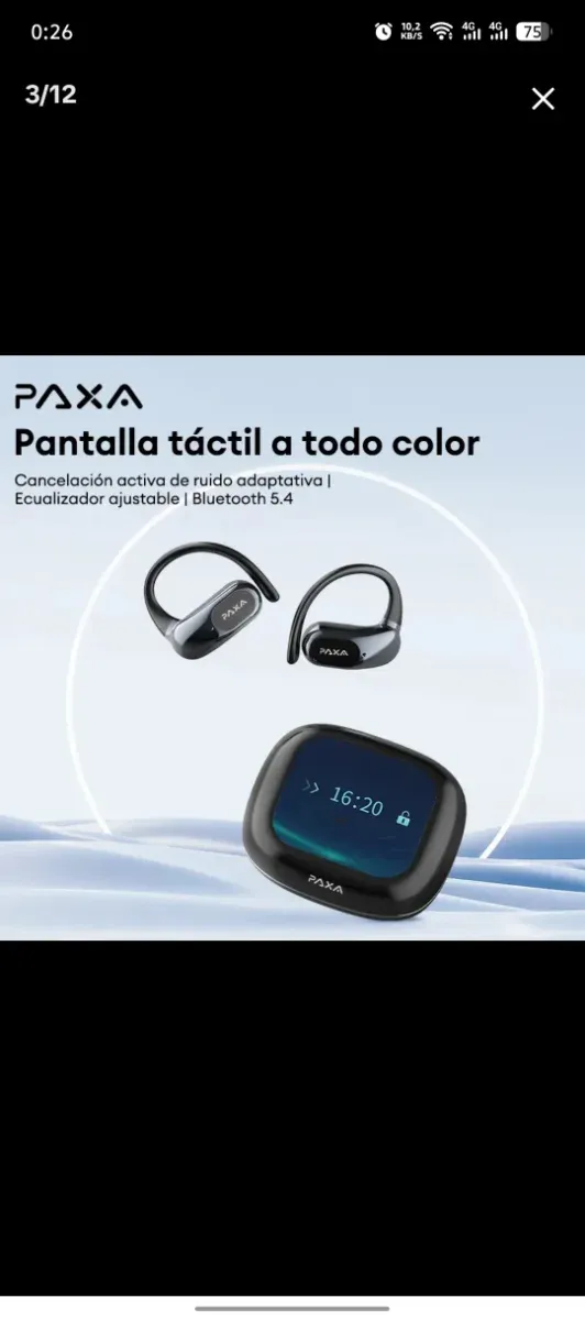 Auriculares PAXA OpenAir Ultra Multifunción afbeelding 3