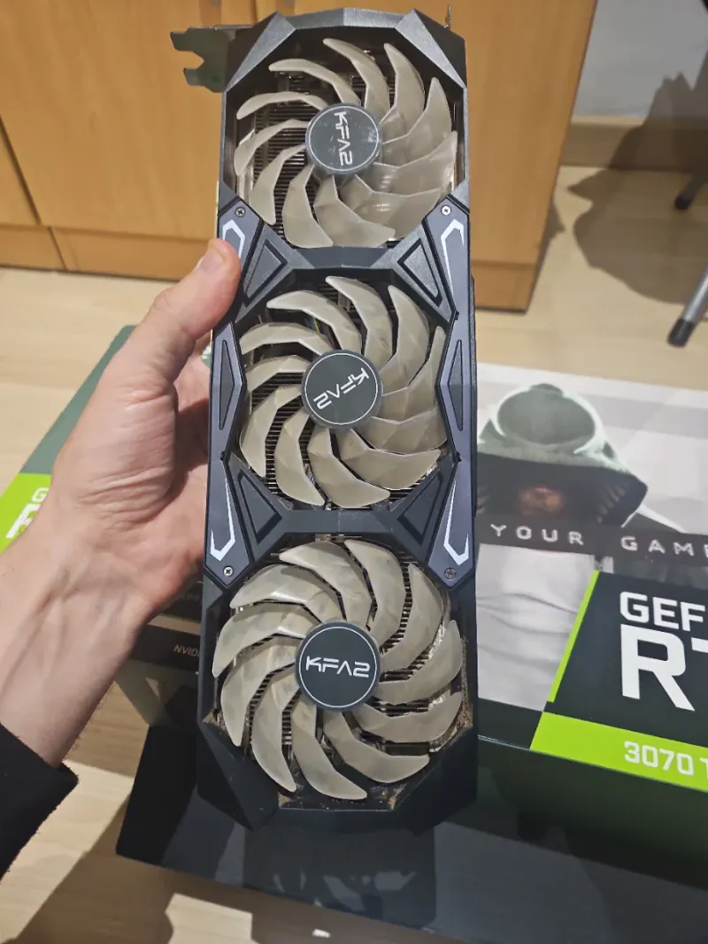 KFA2 GeForce RTX 3070 Ti Tarjeta Gráfica afbeelding 2
