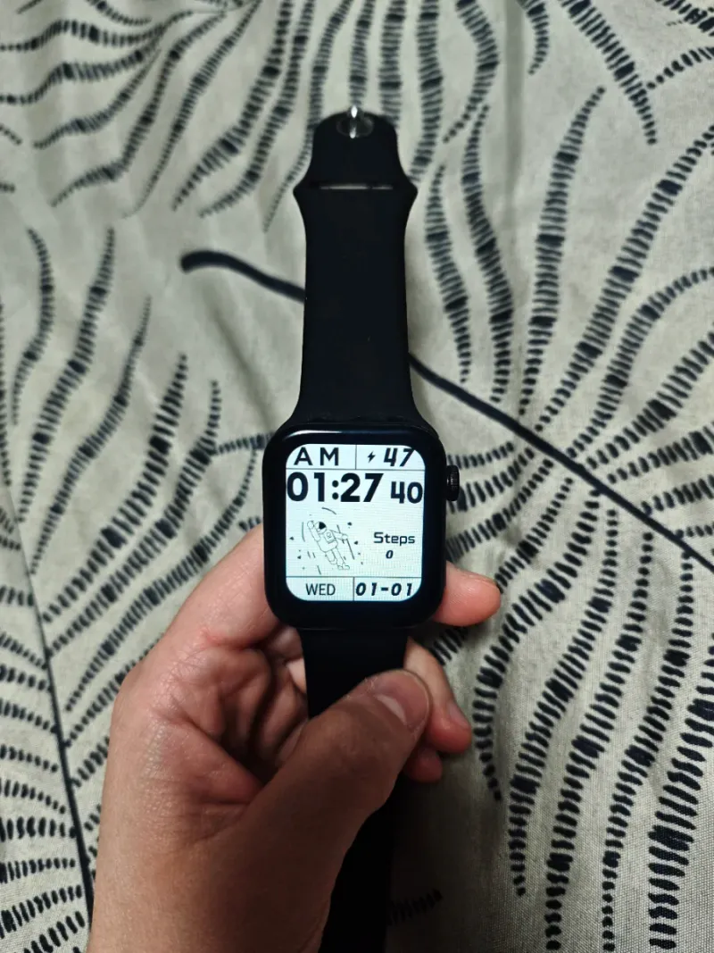 Smartwatch T100 Plus + 3 pulseras repuesto. afbeelding 2