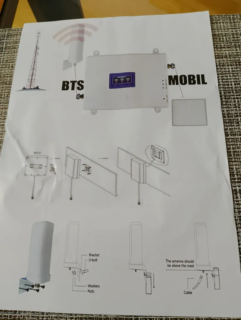 Amplificador Señal Móvil Repetidor Cobertura afbeelding 3