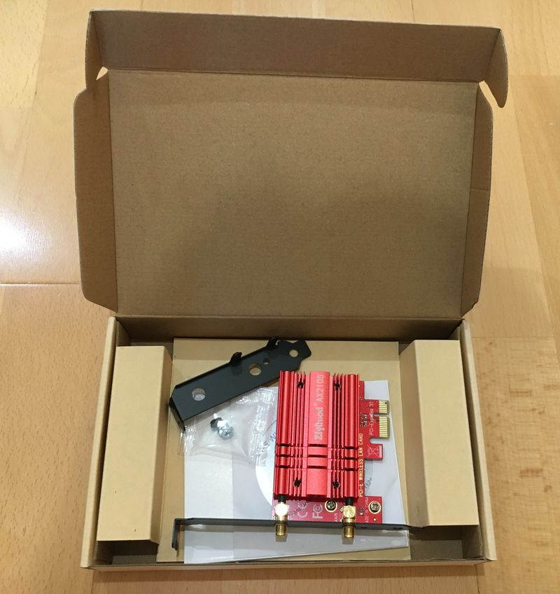 Tarjeta Wifi Ziyituod AX210S PCI-e afbeelding 3