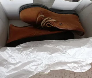 Zapatos  botas Segarra de ante para hombre