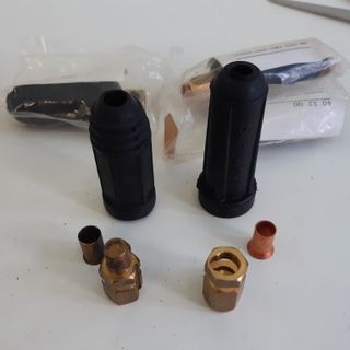 4 Ligadores Rápidos 10/25mm2 p/ Cabos Máq. Soldar