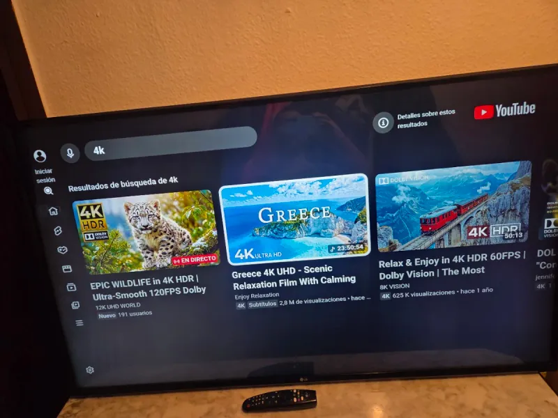 Smart TV LG 55 4K UHD Wifi Mando Voz afbeelding 4