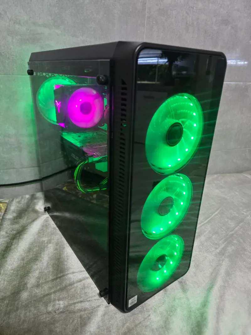 PC Gaming i5-10400 RX 580 16GB RAM SSD 500GB afbeelding 3