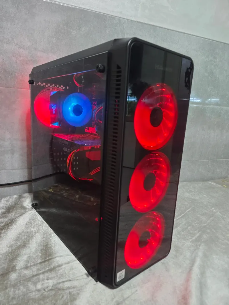 PC Gaming i5-10400 RX 580 16GB RAM SSD 500GB afbeelding 6