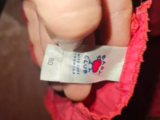 Lote 4 vestidos bebé niña