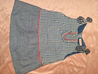 Lote 4 vestidos bebé niña