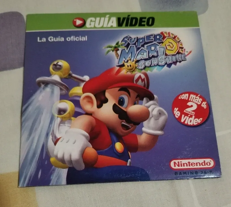 Guía Oficial Super Mario Sunshine Game Cube