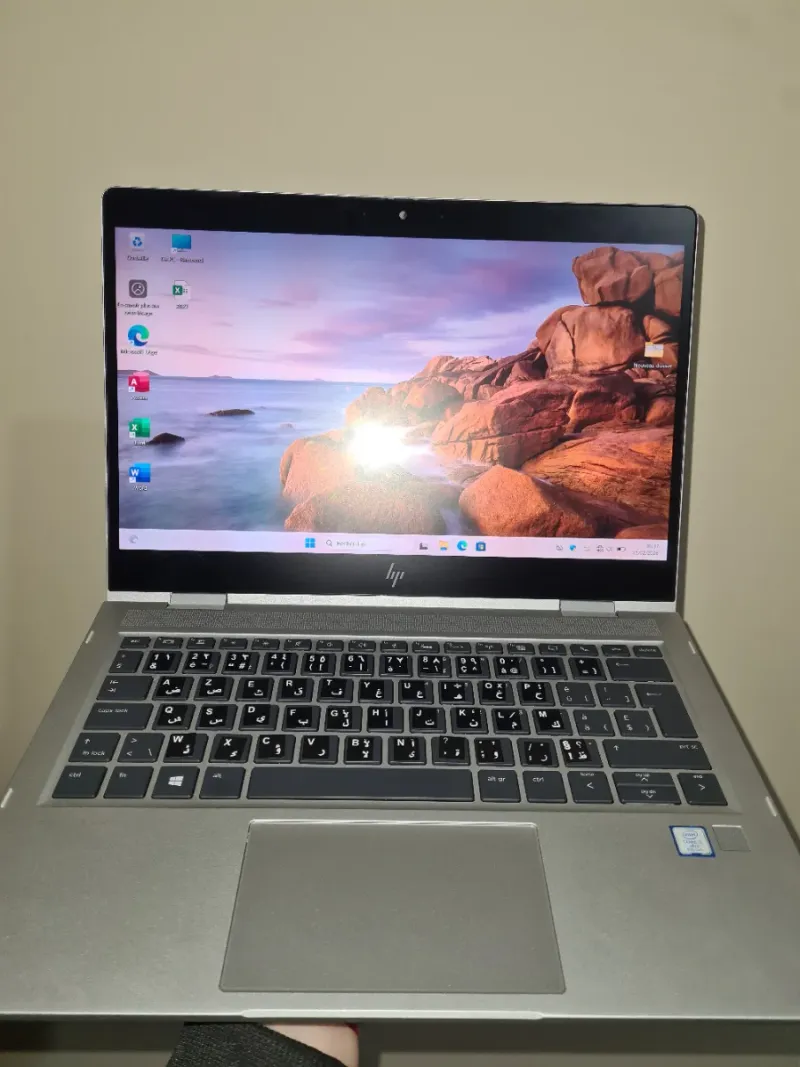HP EliteBook- Intel Core i7- 16GB RAM- 256GB SSD.