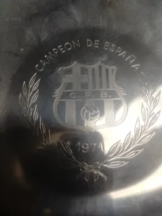 Cenicero F.C. Barcelona Campeón de España 1971