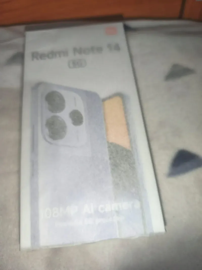 Redmi Note 14 5G abierto
