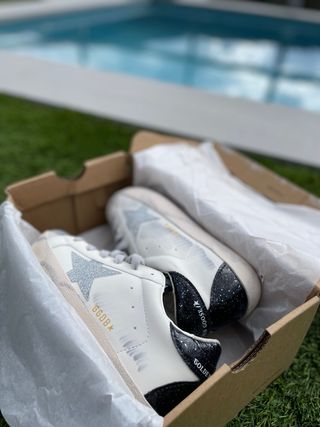 Zapatillas Golden Goose GGDB Plata