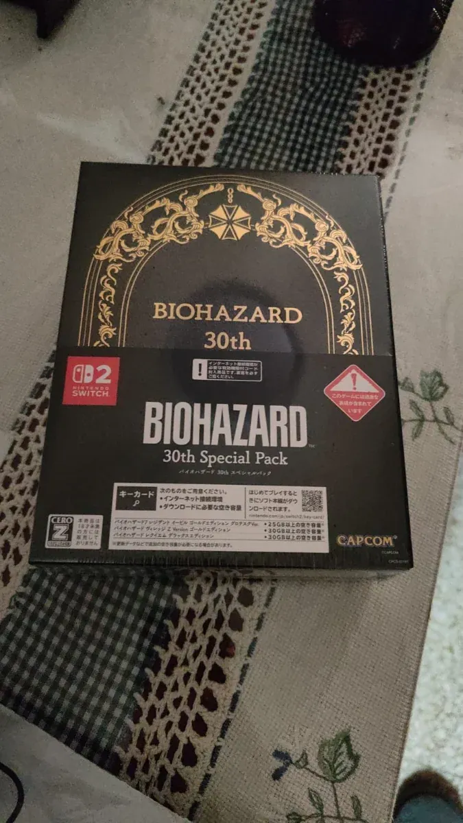 Biohazard 30th Special Pack Capcom switch 2 afbeelding 3