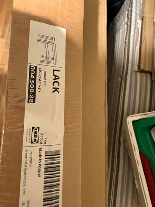 Mesa IKEA LACK y Banquillo