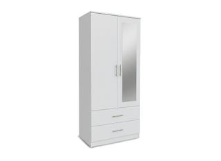 Armario 2 Puertas con Espejo