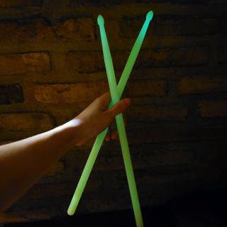 Baquetas de Nylon 5A Luminosas Nuevas!