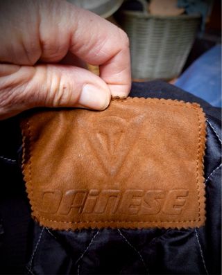 Casaco Motard Dainese Pele Vintage