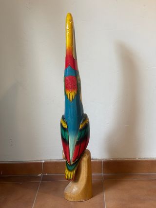 Tucán de Madera Multicolor