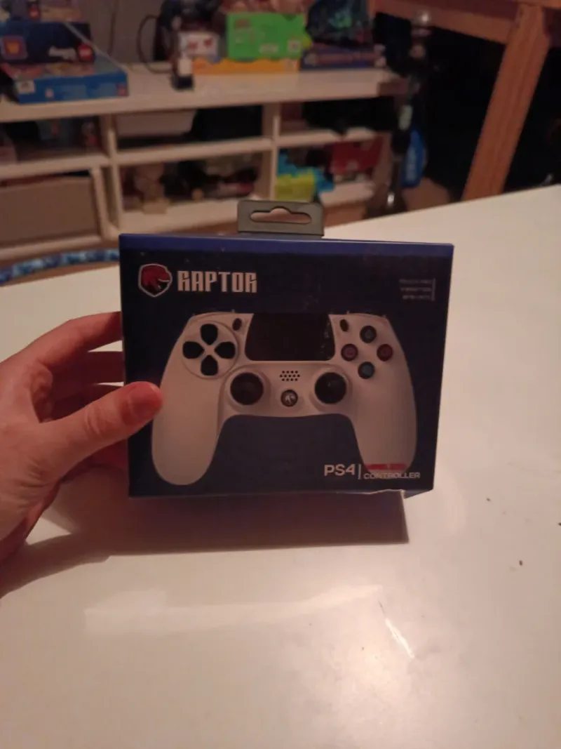 Mando Raptor PS4 (PlayStation 4) Blanco