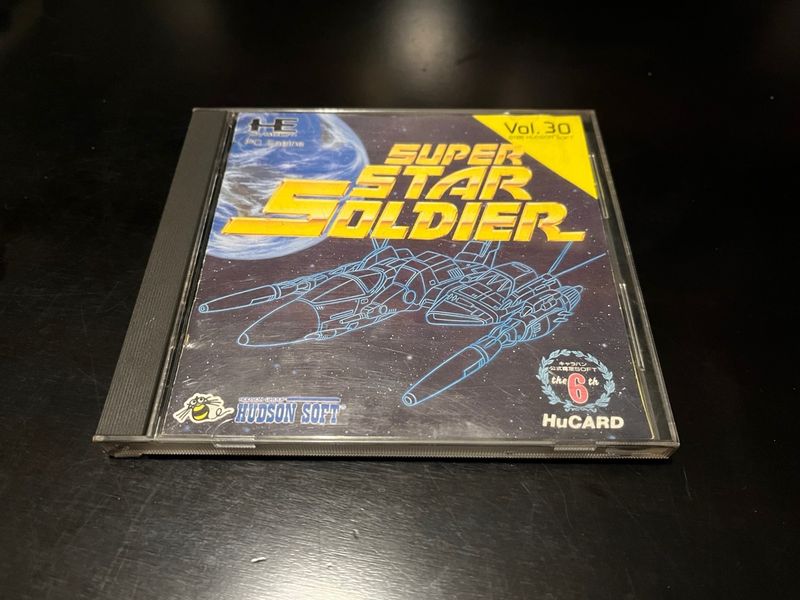 PC Engine Super Star Soldier HuCard