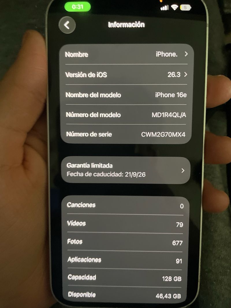 iPhone 16e blanco afbeelding 7