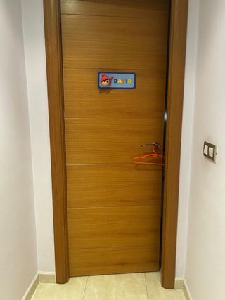 Puertas roble macizas.