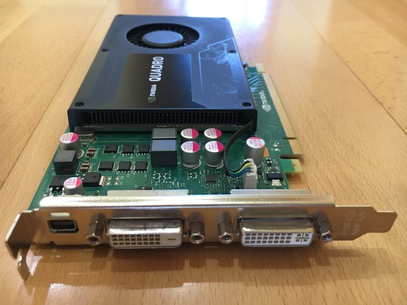 Tarjeta Gráfica NVIDIA Quadro K2000D afbeelding 2