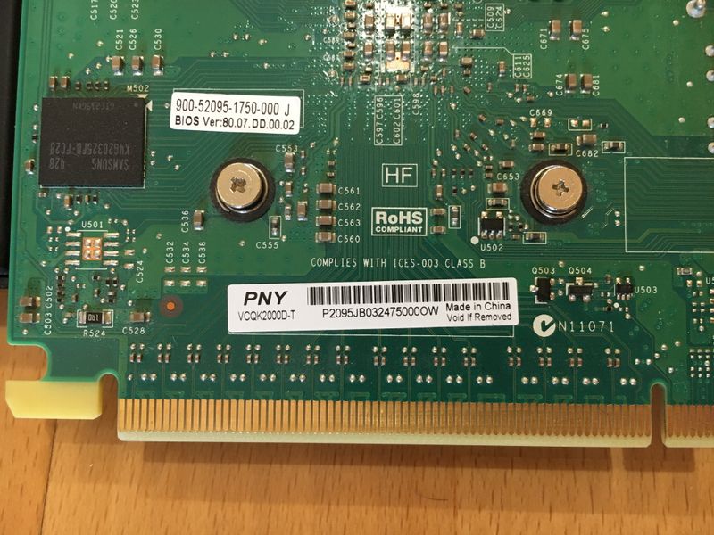 Tarjeta Gráfica NVIDIA Quadro K2000D afbeelding 5
